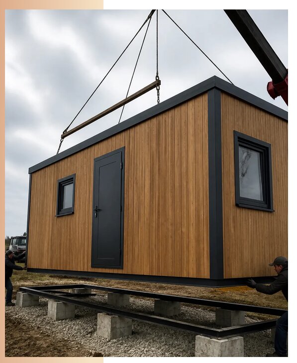 Изготовление бытовок под ключ в Острогожске с доставкой и установкой